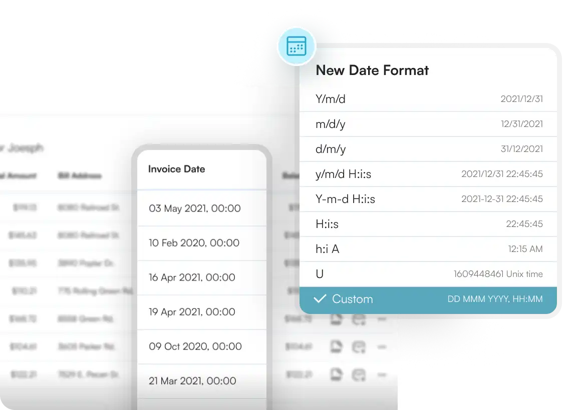 Format Dates