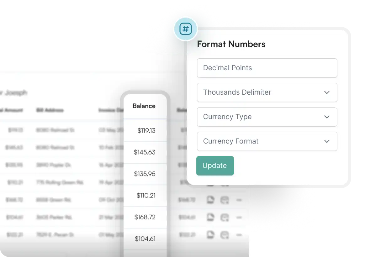 Format Numbers