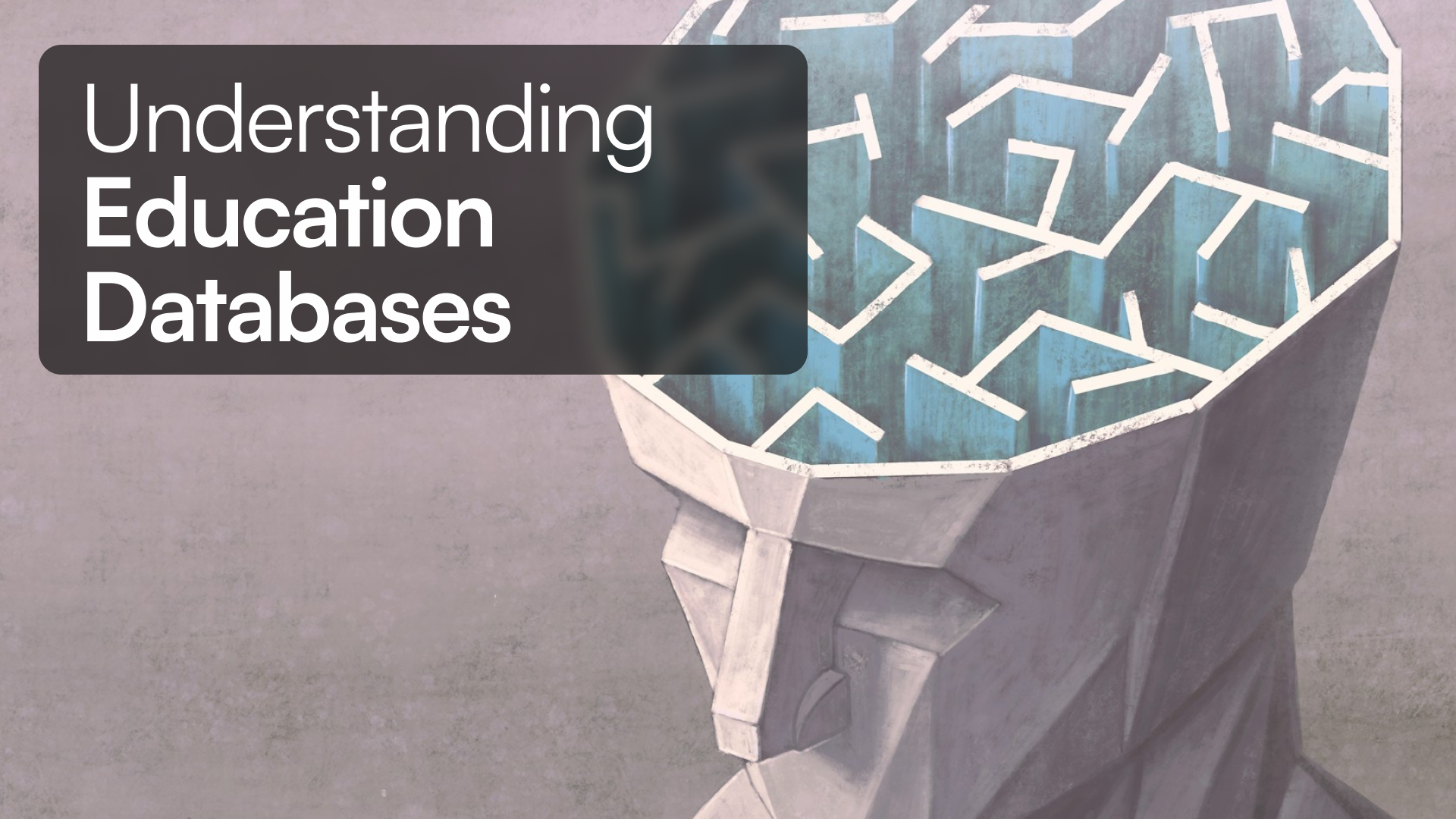 Understanding Education Databases