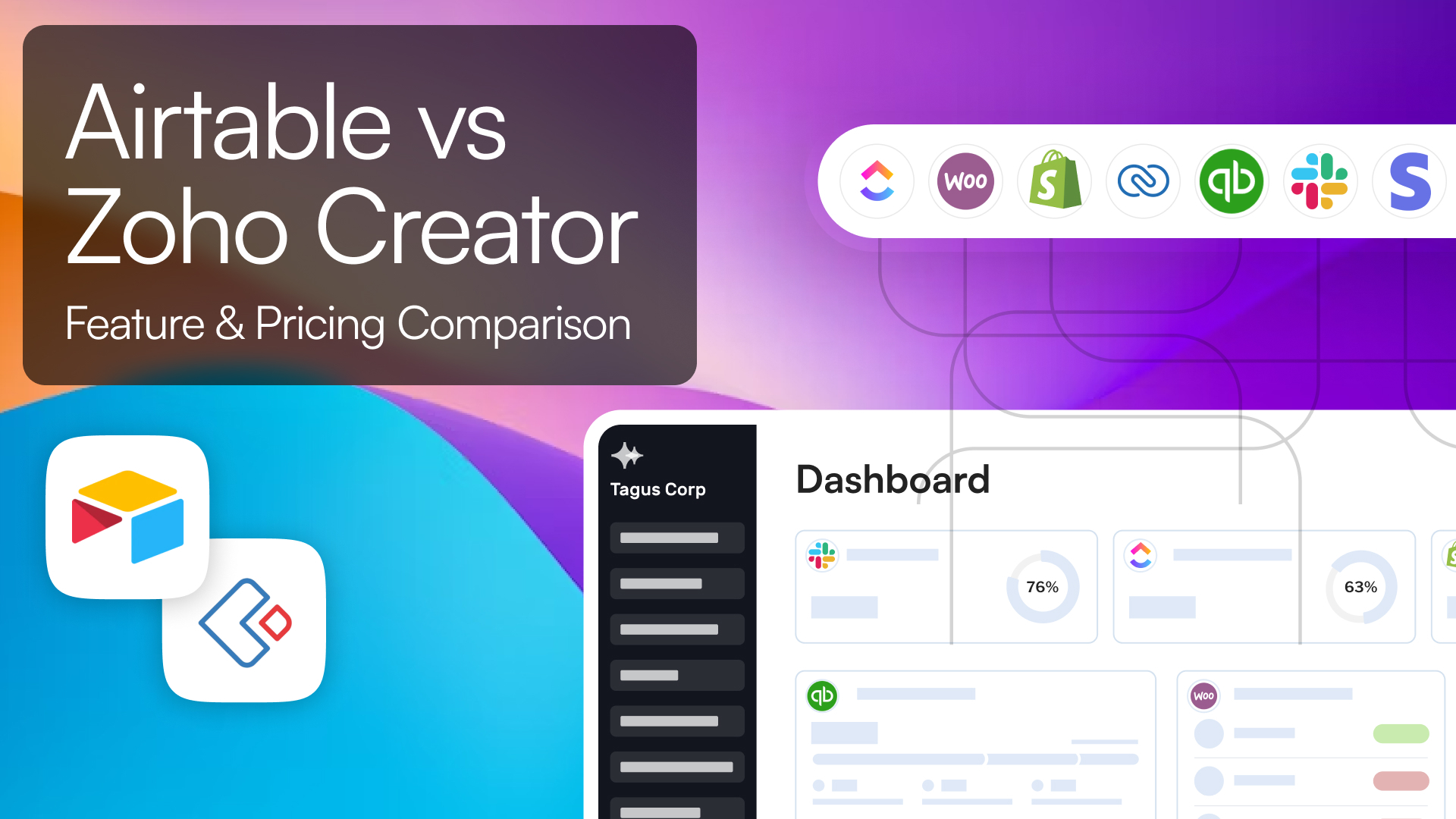Airtable vs Zoho Creator: Feature and Pricing Comparison
