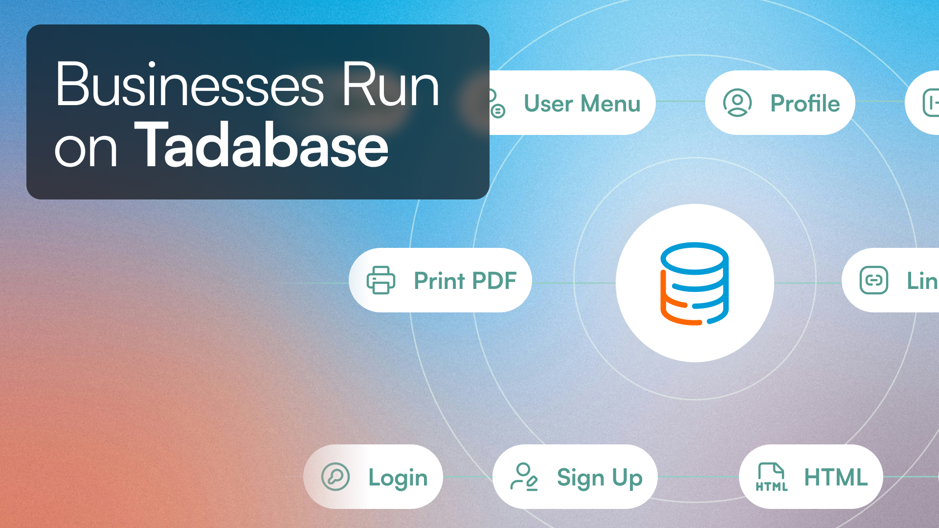 Businesses Run on Tadabase