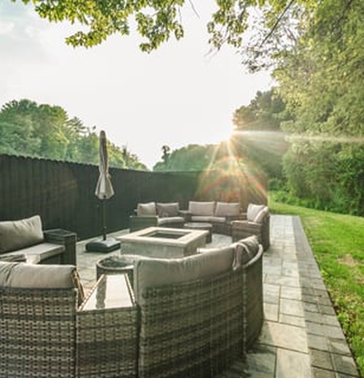 Outdoor Lounge Area