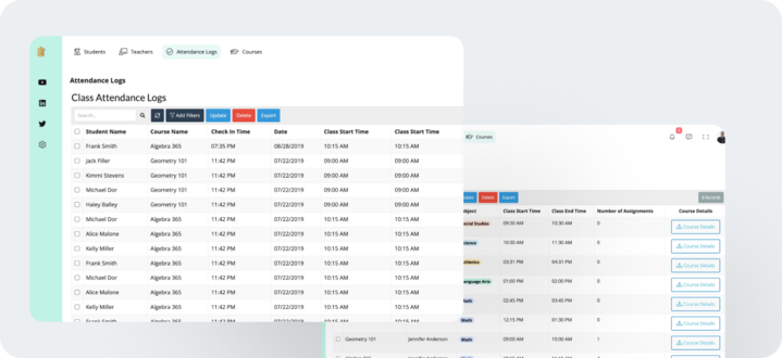 Track Progress and Attendance: