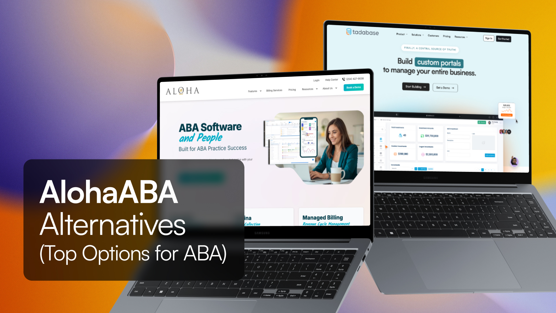 AlohaABA Alternatives 2026 (Top Options for ABA)